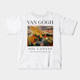 Landscape with House and Ploughman, 1889 Kids T-Shirt